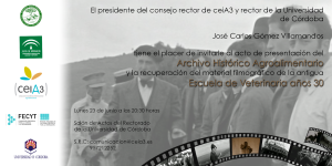 Acto de Presentación del Archivo Histórico Agroalimentario