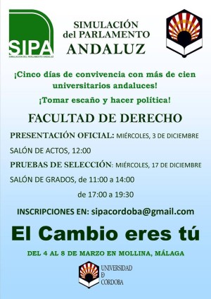 Simulación del Parlamento Andaluz